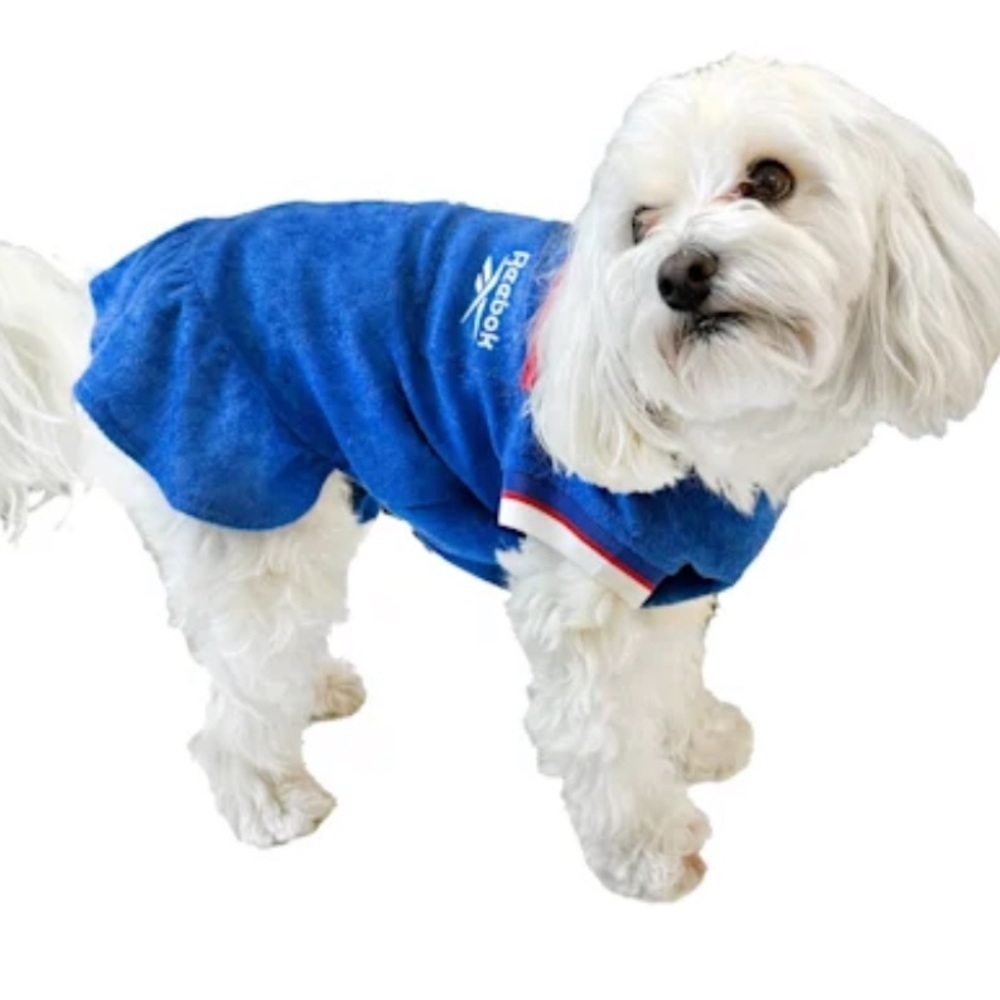 NWT Reebok Terry dog dress S